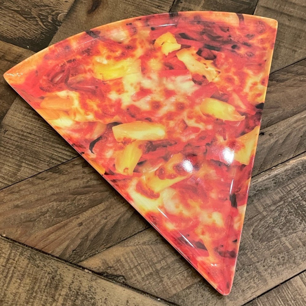 🍕 Melamine Pizza Plates 🍕 set of 4
